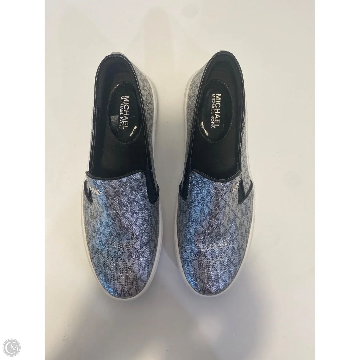 Shoes Flats By Michael By Michael Kors In Silver, Size: 7