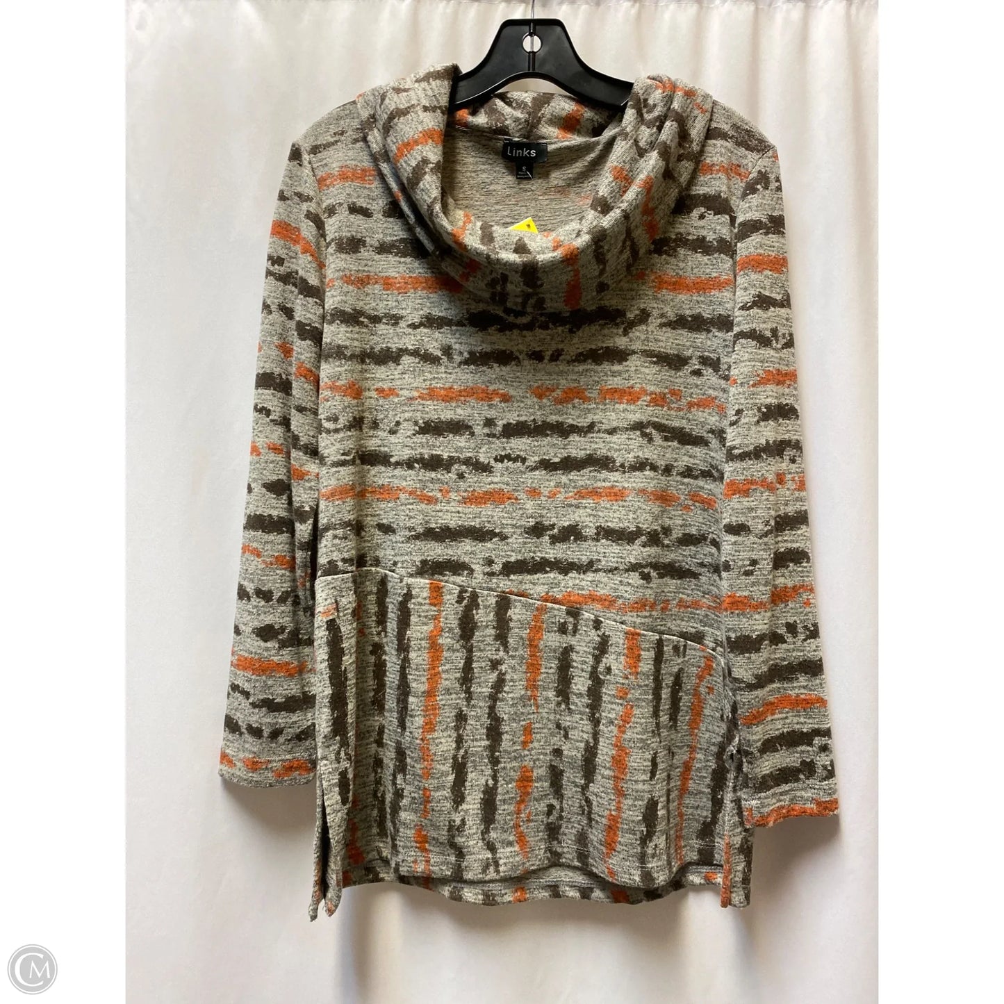 Sweater By Clothes Mentor In Orange, Size: S