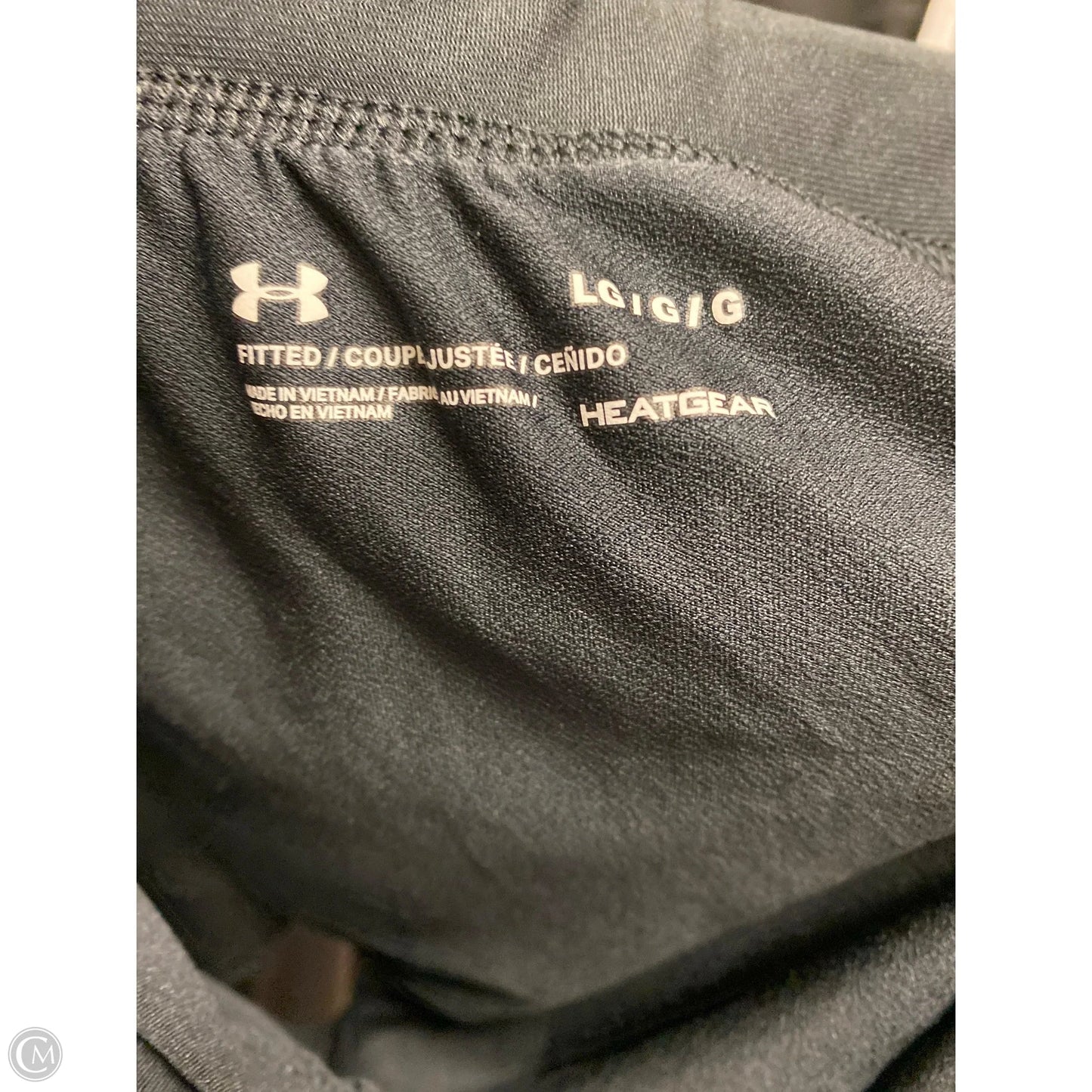 Athletic Shorts By Under Armour In Black, Size: L