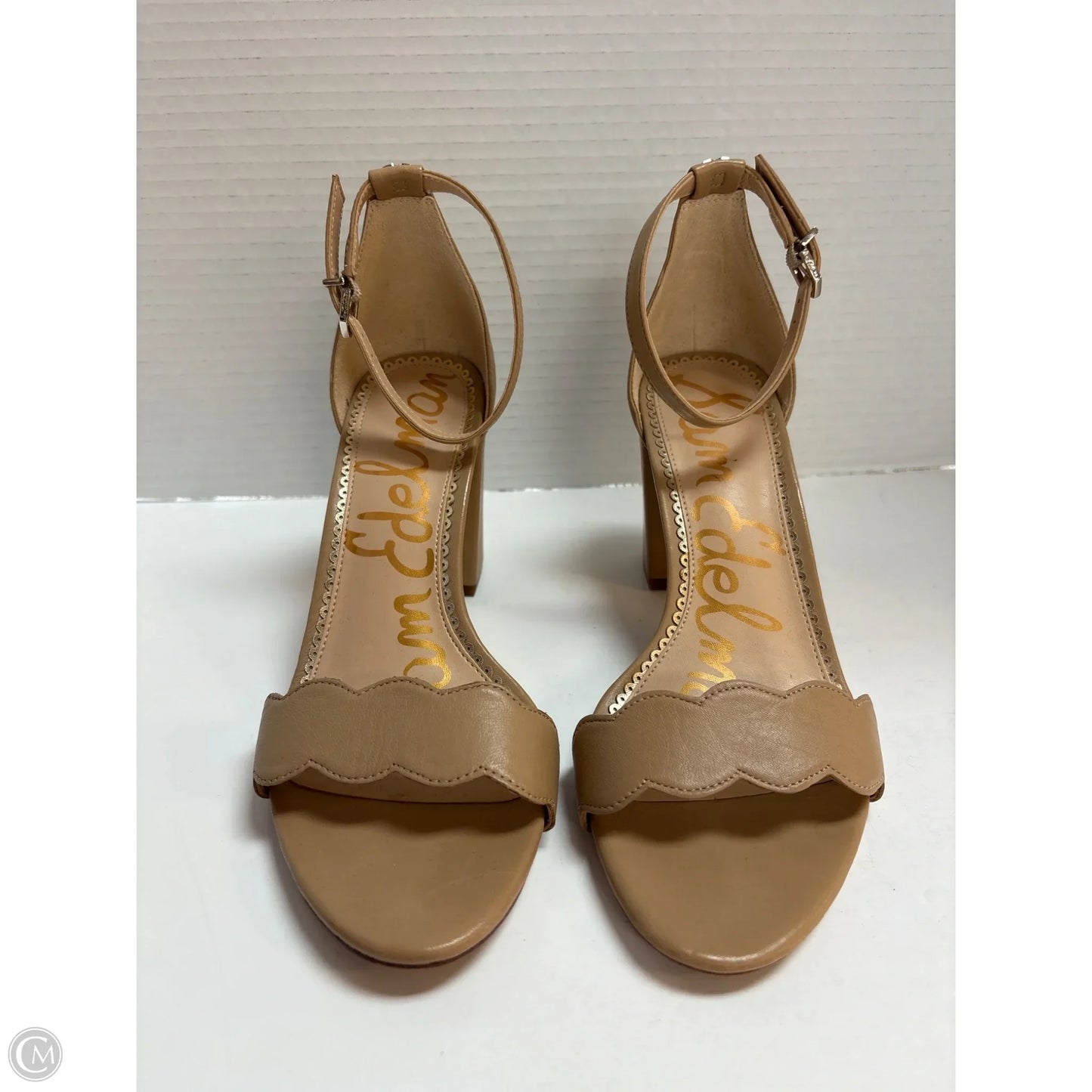 Shoes Heels Block By Sam Edelman In Tan, Size: 7.5