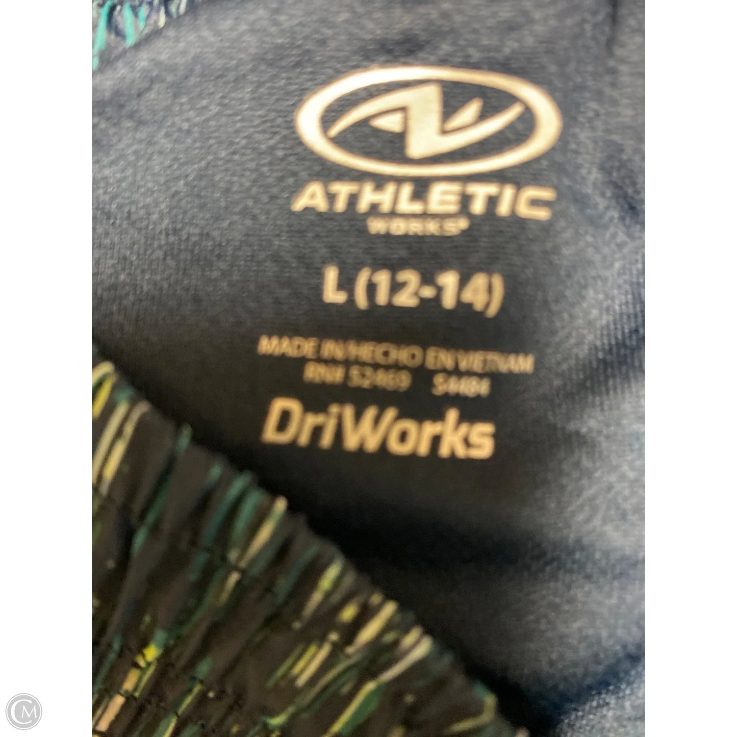 Athletic Shorts By Athletic Works In Blue, Size: L