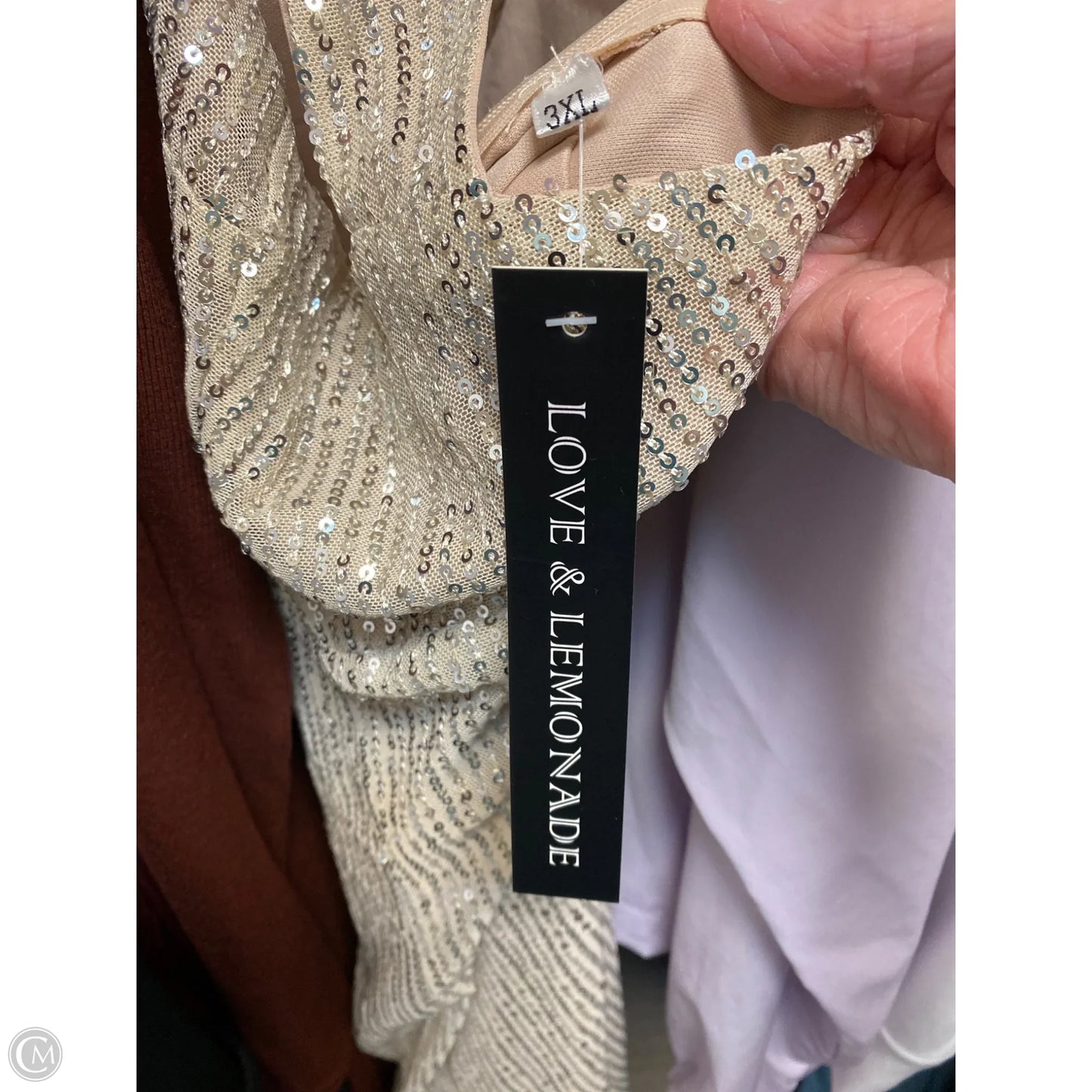 Jumpsuit By Clothes Mentor In Tan, Size: 3x