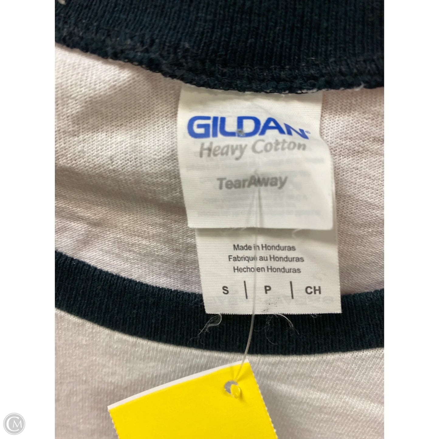 Top 3/4 Sleeve By Gildan In White, Size: S