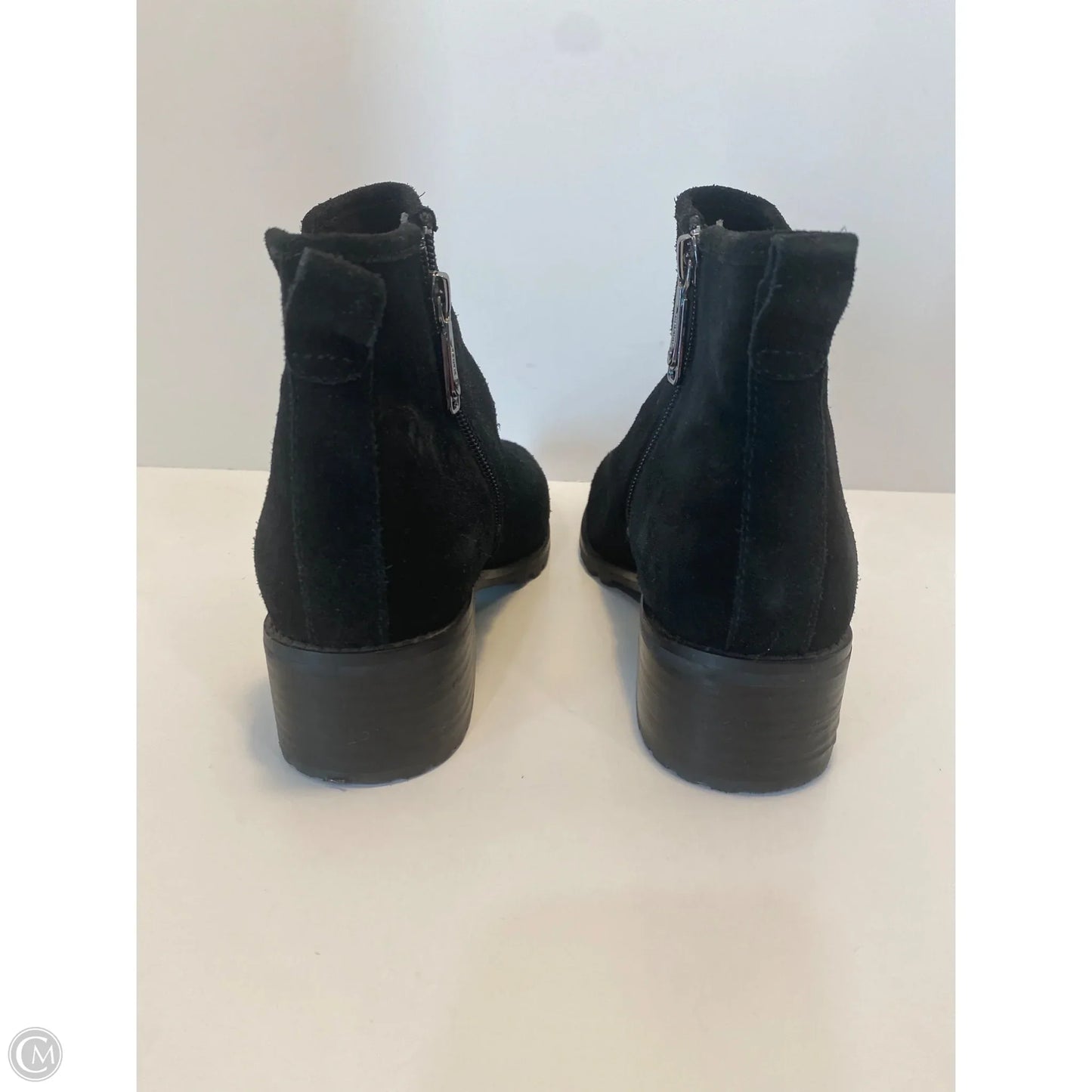 Boots Ankle Heels By Blondo In Black, Size: 7.5