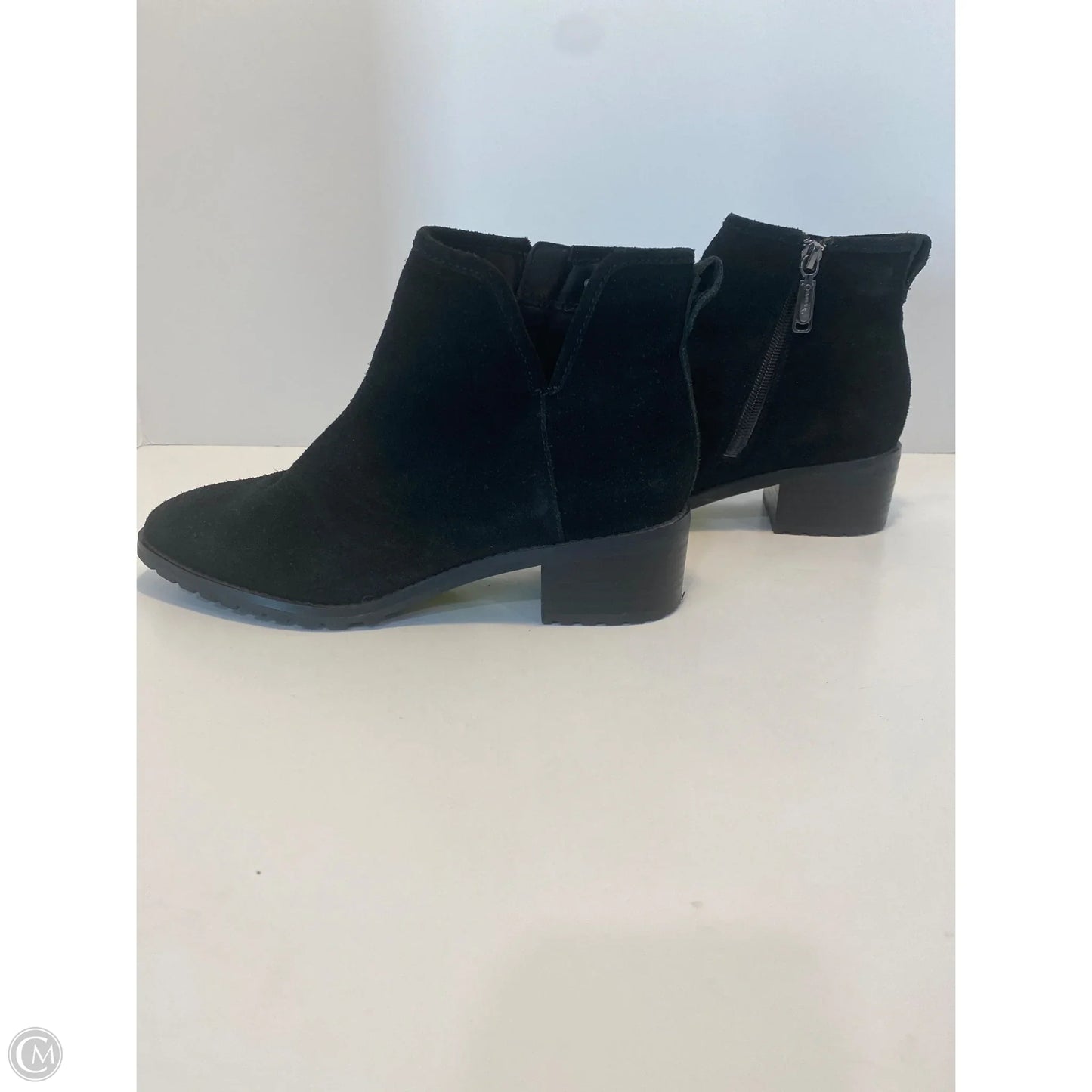 Boots Ankle Heels By Blondo In Black, Size: 7.5
