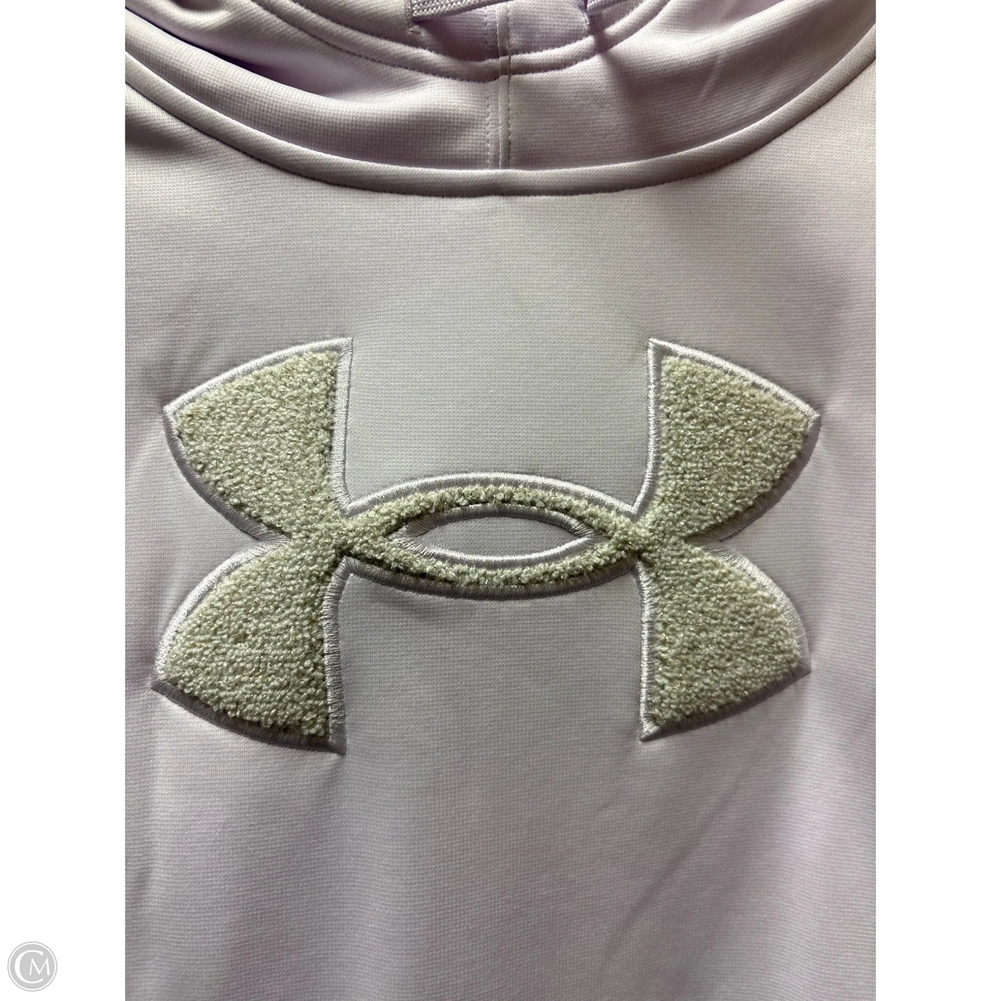 Sweatshirt Hoodie By Under Armour In Purple, Size: Xl