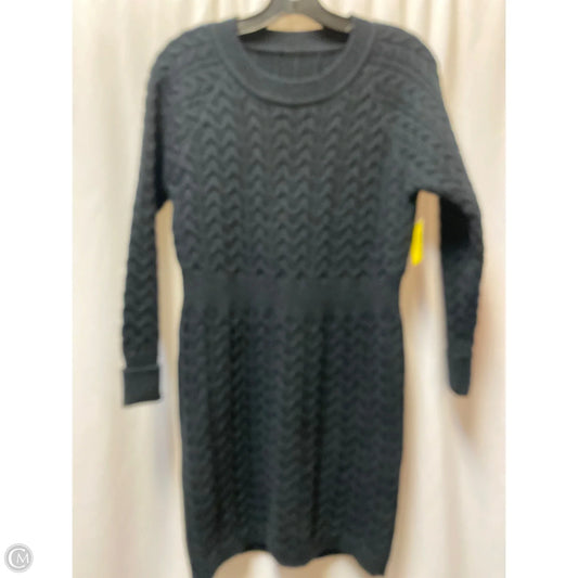 Dress Sweater By Clothes Mentor In Black, Size: L