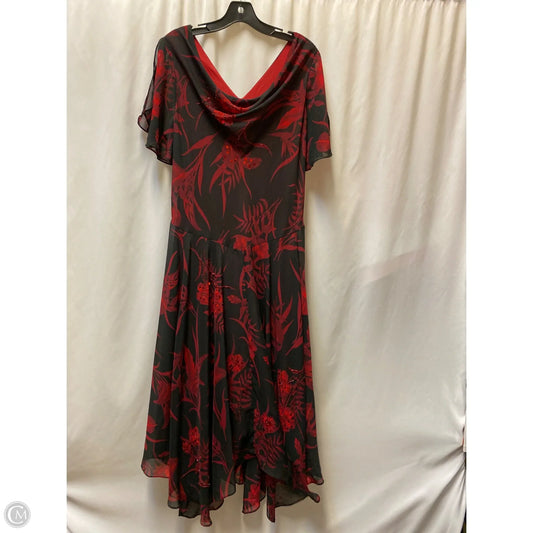 Dress Casual Maxi By Romans In Red, Size: Xl