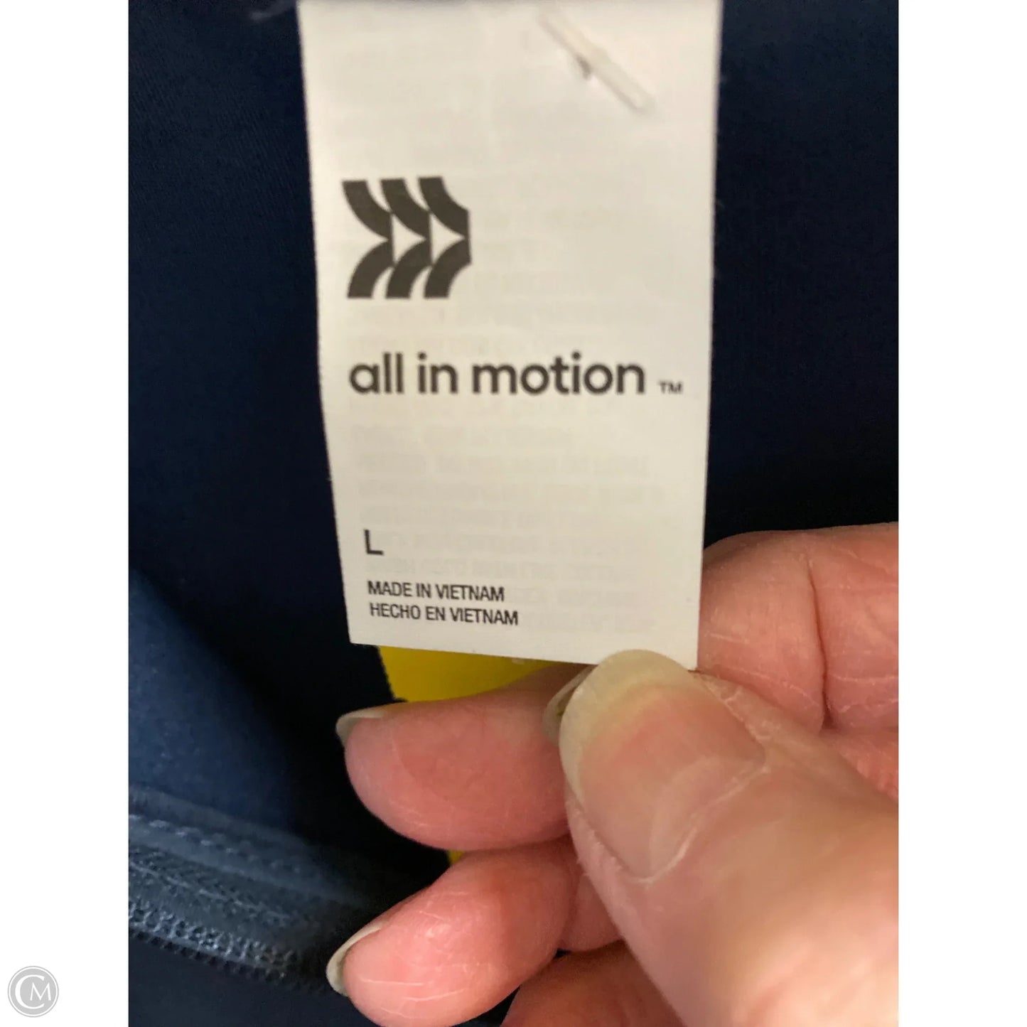 Jacket Utility By All In Motion In Blue, Size: L