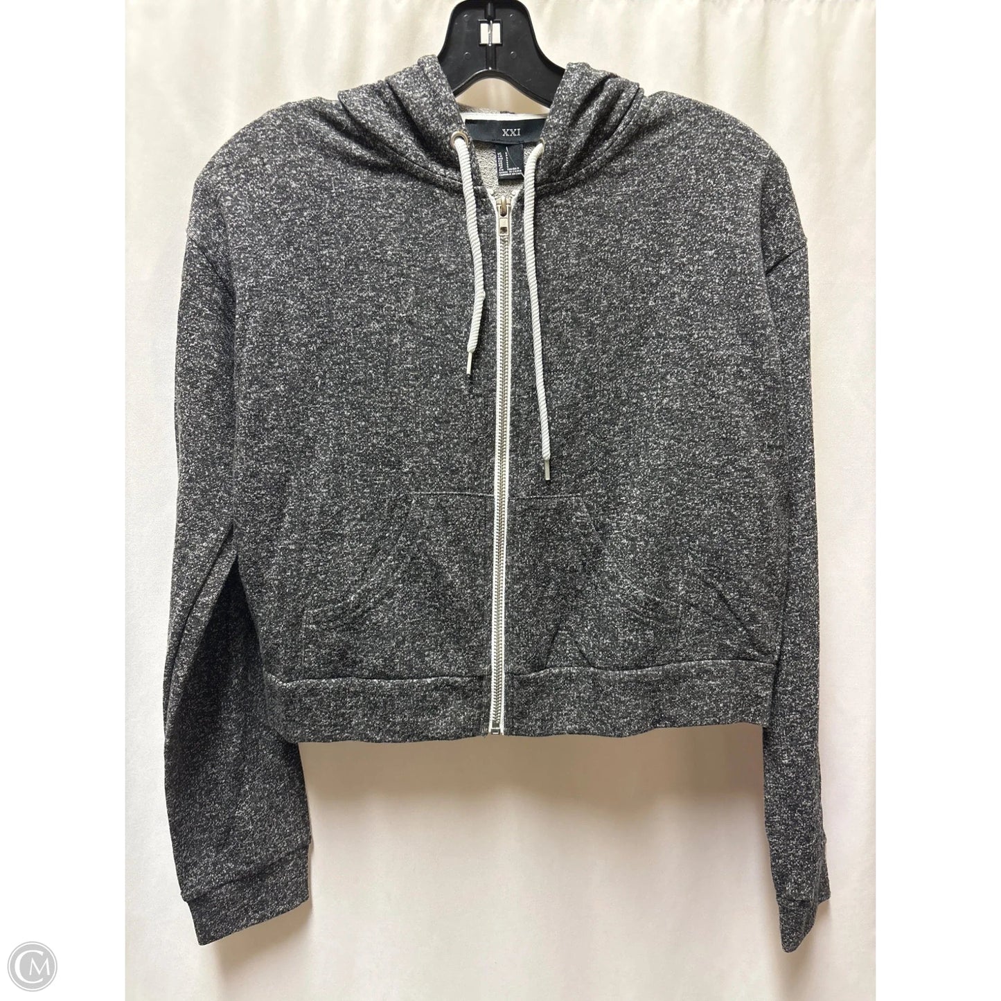 Athletic Sweatshirt Hoodie By Clothes Mentor In Black, Size: S