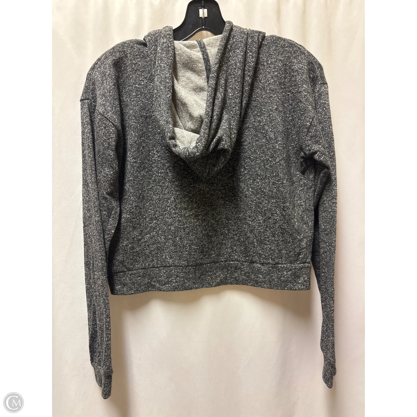 Athletic Sweatshirt Hoodie By Clothes Mentor In Black, Size: S