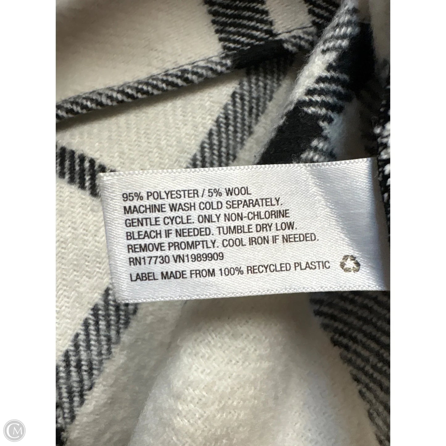 Jacket Other By Future Collective In Black & White, Size: S