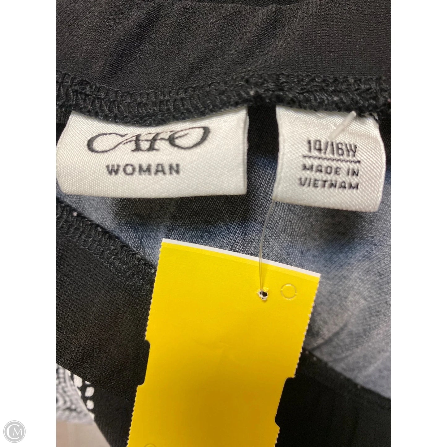 Pants Other By Cato In Black & White, Size: L