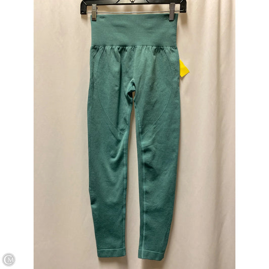 Athletic Leggings By Clothes Mentor In Green, Size: S