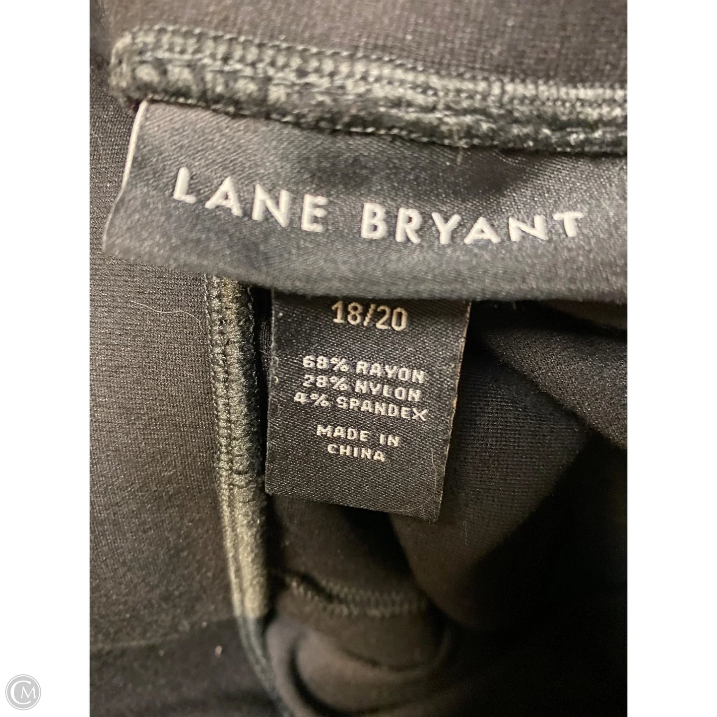 Pants Dress By Lane Bryant In Black, Size: 18