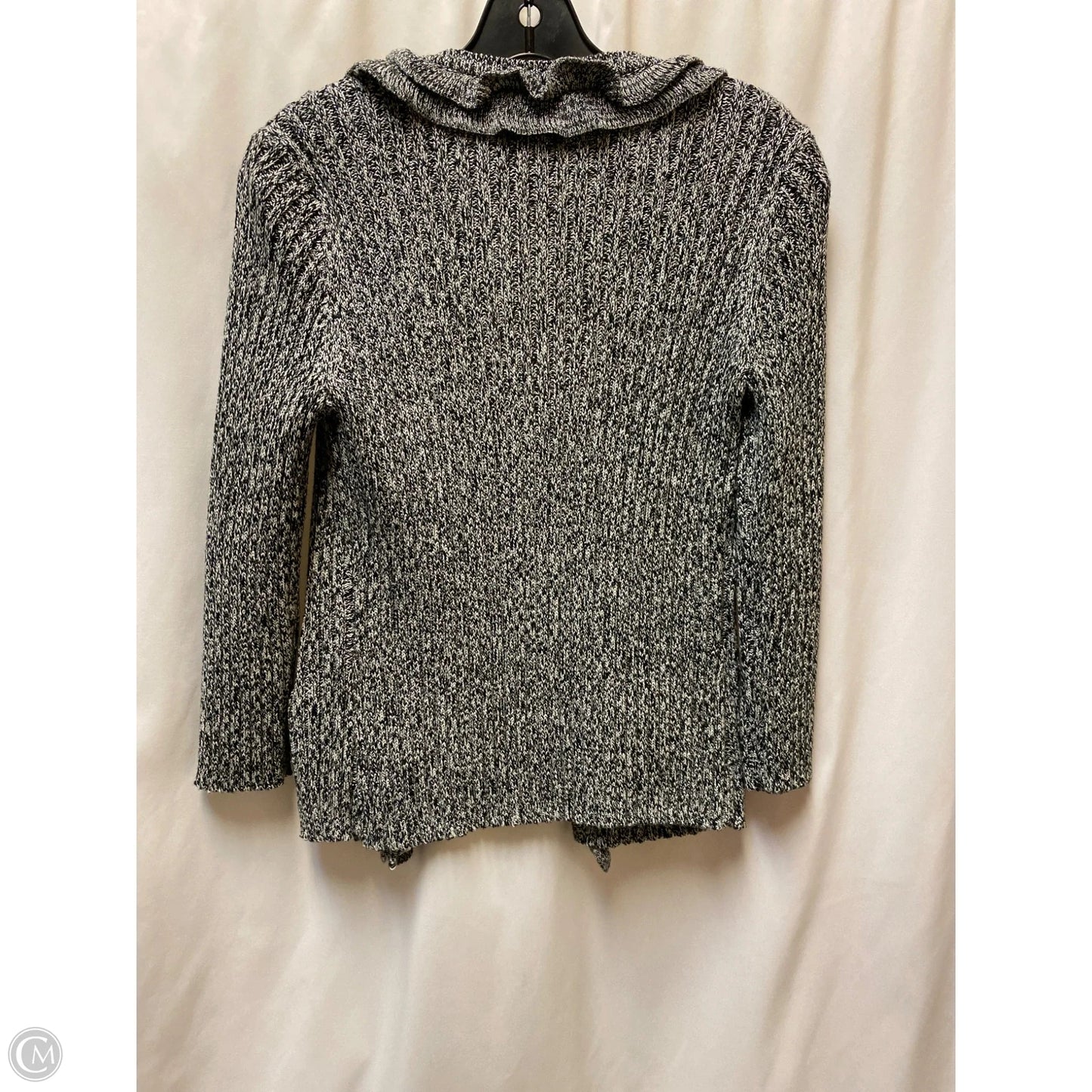 Sweater By Ruby Rd In Black & White, Size: Lp