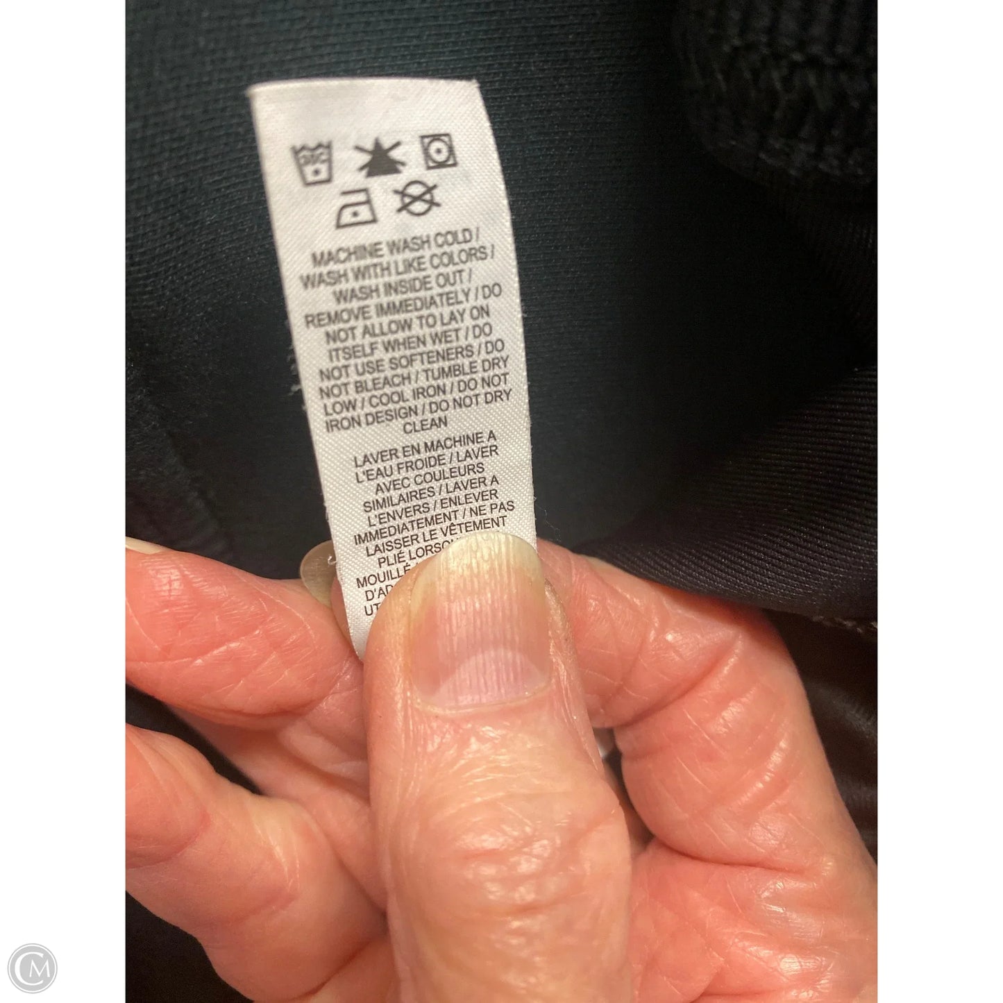 Athletic Pants By Nike In Black, Size: M