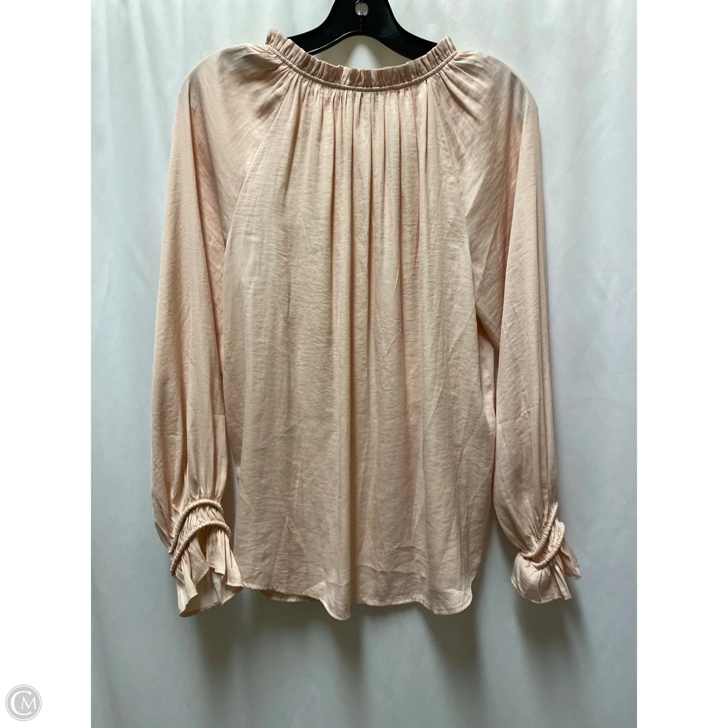 Top Long Sleeve By Loft In Pink, Size: S