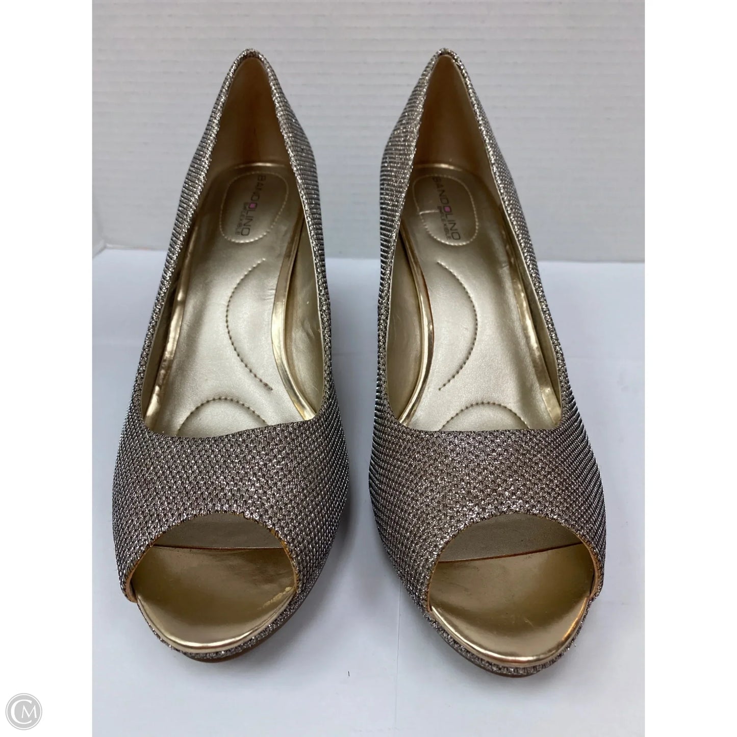 Shoes Heels Stiletto By Bandolino In Rose Gold, Size: 9.5