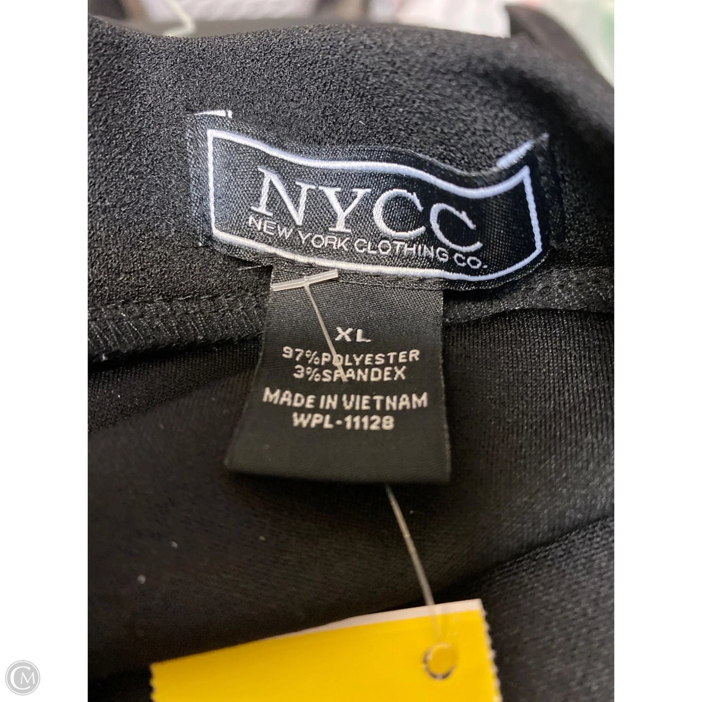 Skirt Midi By Nycc In Black, Size: Xl