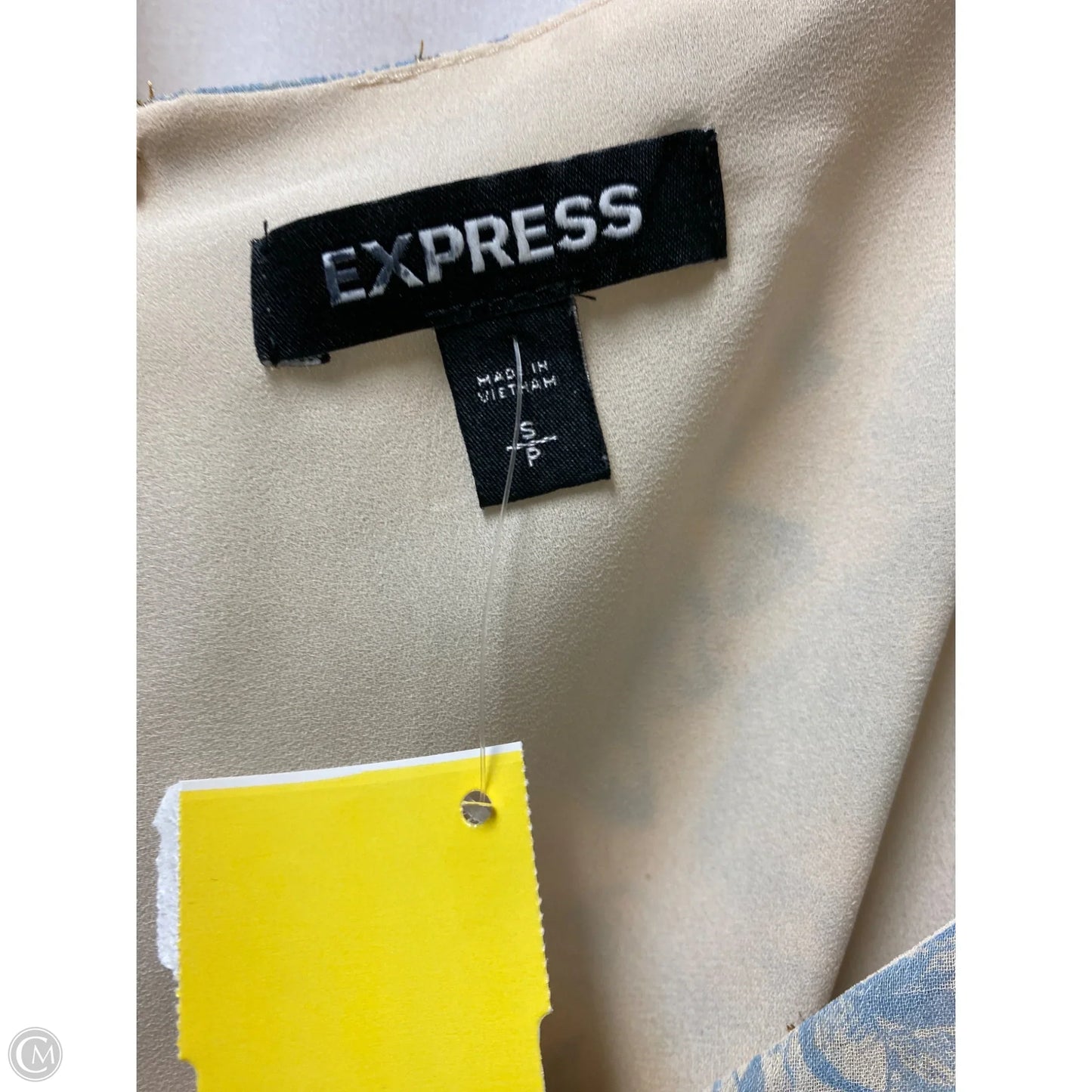 Top Long Sleeve By Express In Blue, Size: S