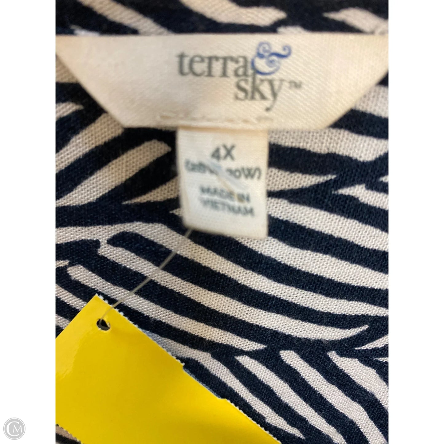 Dress Casual Maxi By Terra & Sky In Blue, Size: 4x