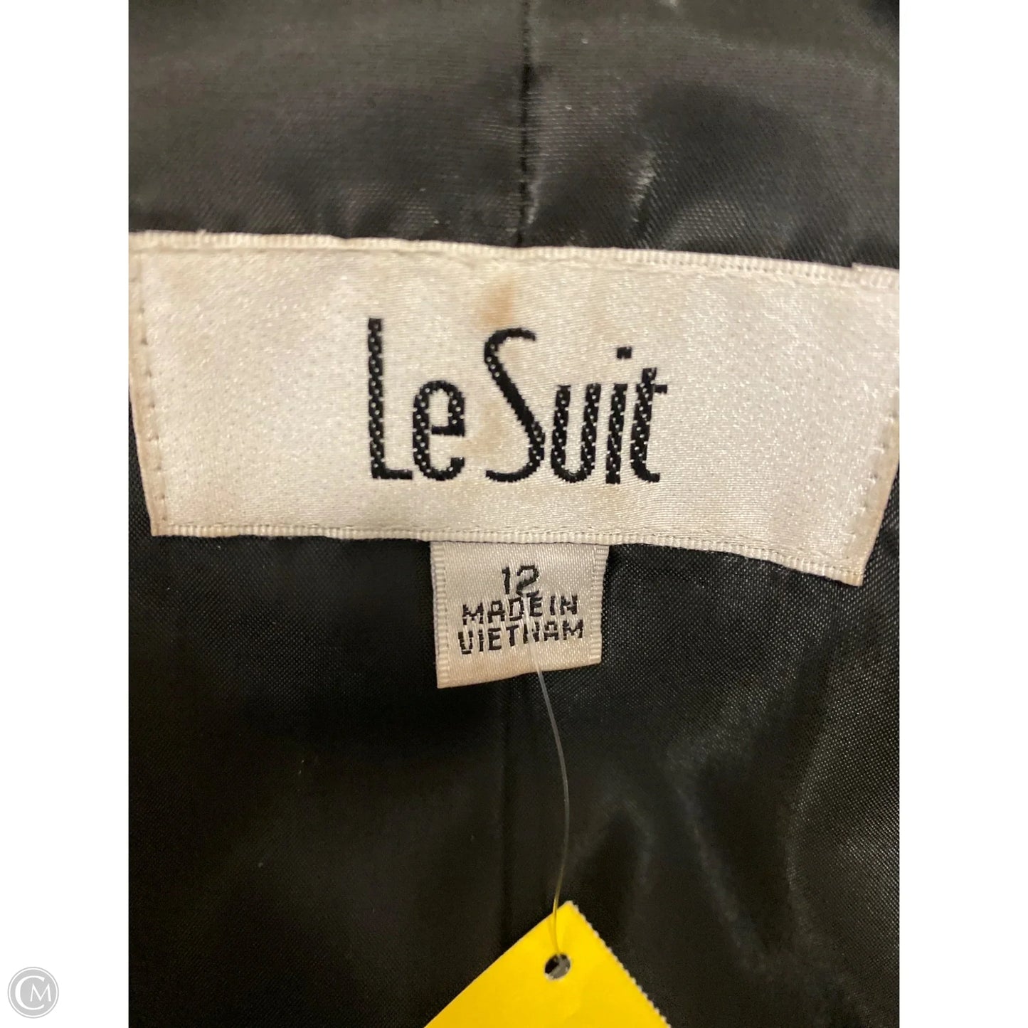 Blazer By Le Suit In Animal Print, Size: L