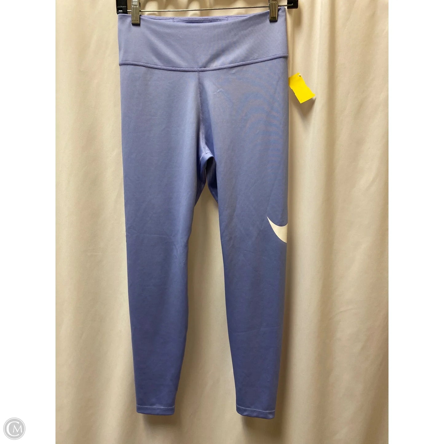 Athletic Leggings By Nike In Purple, Size: M