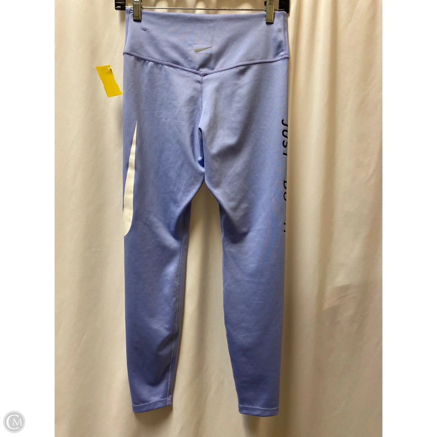 Athletic Leggings By Nike In Purple, Size: M