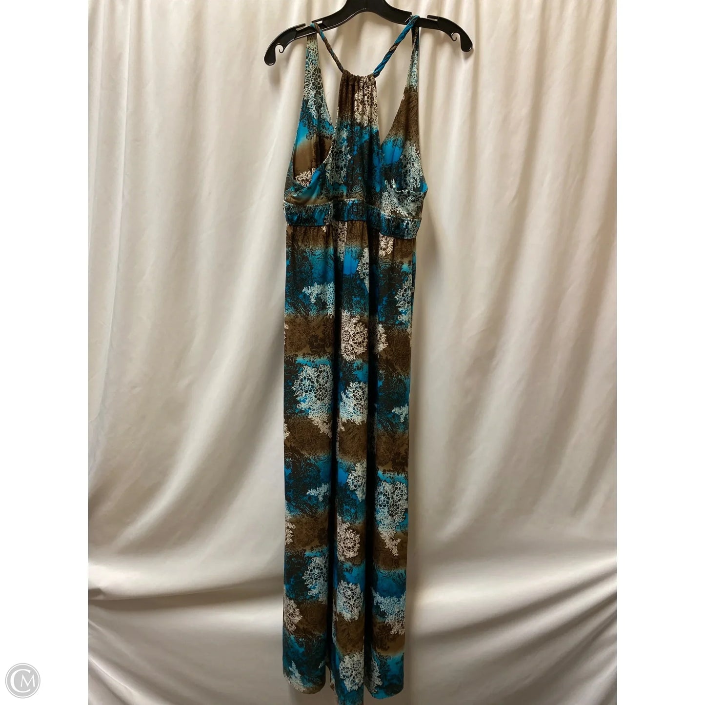 Dress Casual Maxi By Lapis In Blue, Size: L