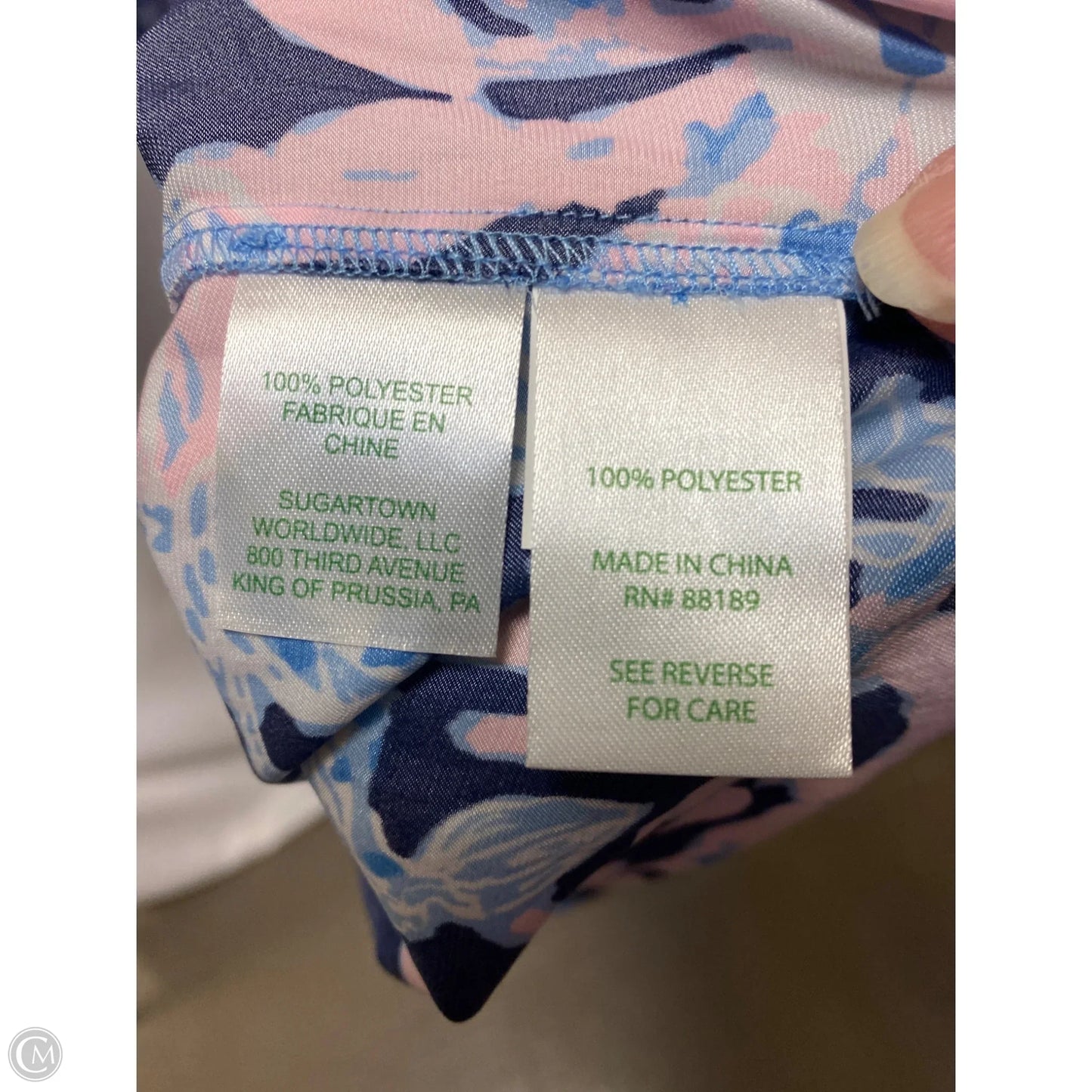 Jumpsuit Designer By Lilly Pulitzer In Blue, Size: S