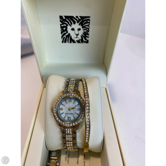 Watch By Anne Klein, Size: 02 Piece Set