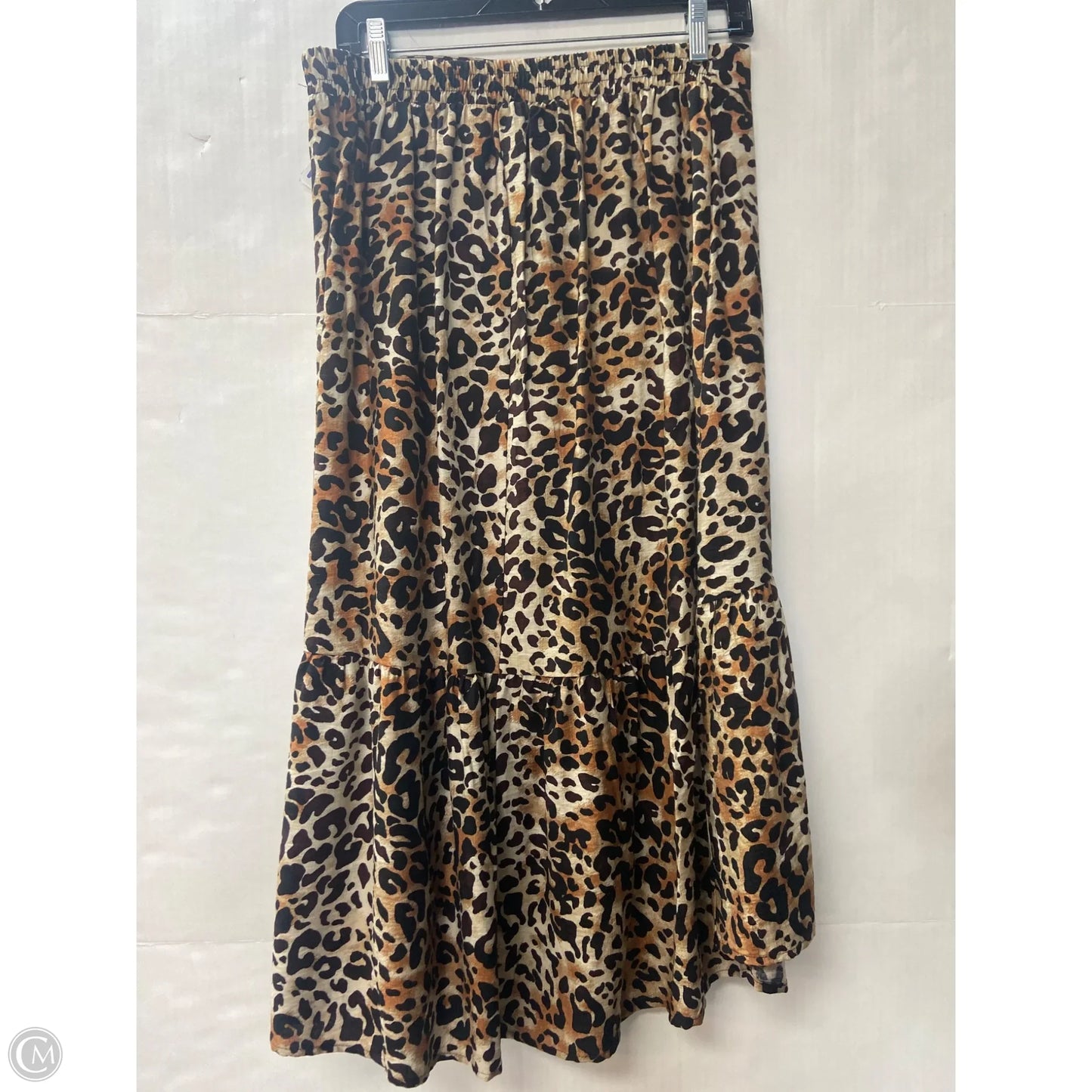 Skirt Maxi By Mlle Gabrielle In Animal Print, Size: M