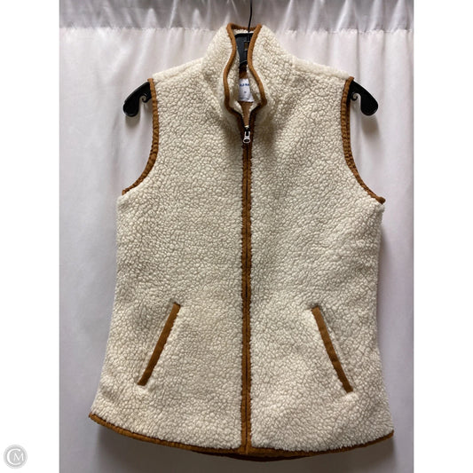 Vest Faux Fur & Sherpa By Old Navy In White, Size: Xs