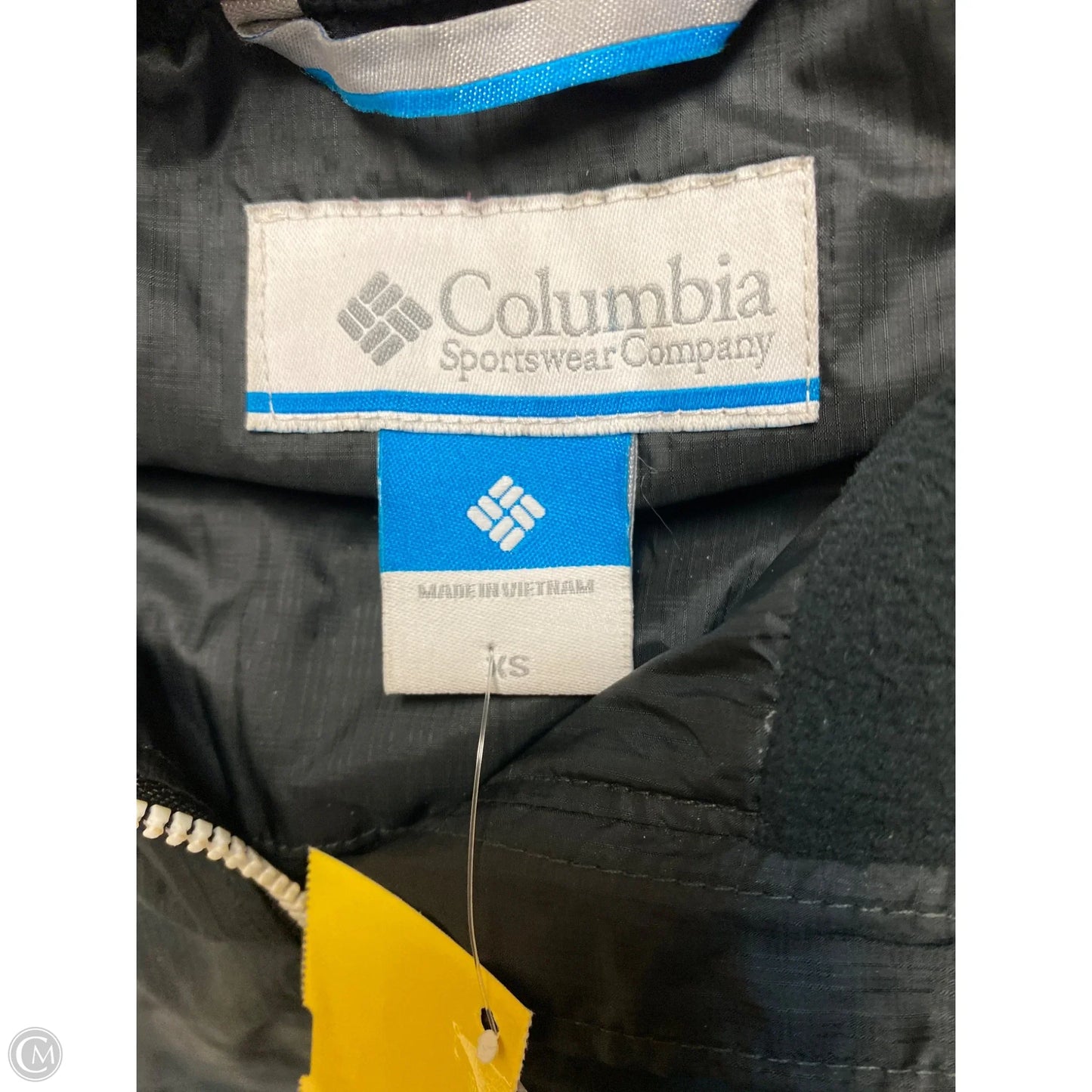 Jacket Windbreaker By Columbia In Black, Size: Xs