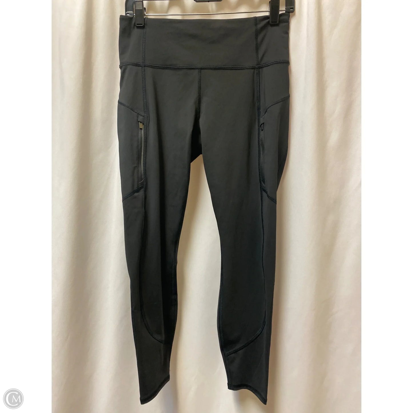 Athletic Leggings By Athleta In Black, Size: M