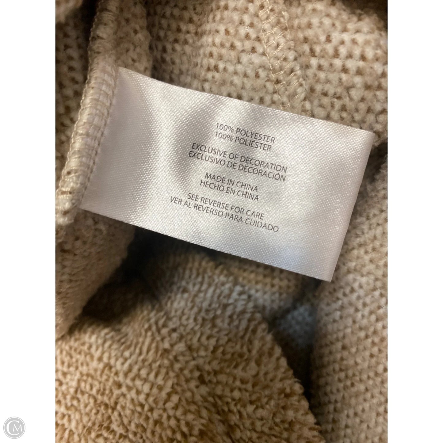 Jacket Faux Fur & Sherpa By Eddie Bauer In Brown, Size: M