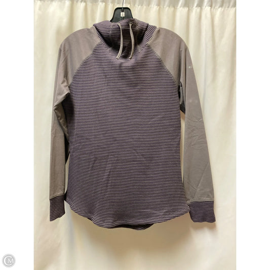Athletic Top Long Sleeve Hoodie By Columbia In Purple, Size: L