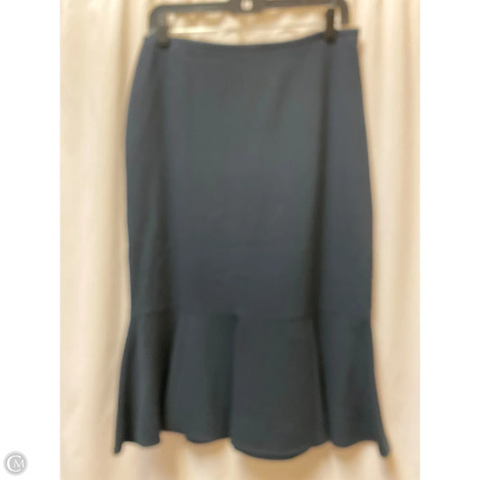 Skirt Midi By Emma James In Navy, Size: 8p