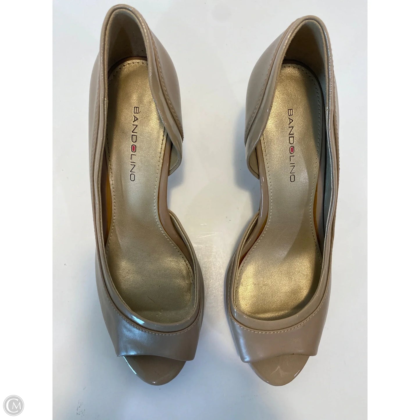 Shoes Heels Kitten By Bandolino In Tan, Size: 7