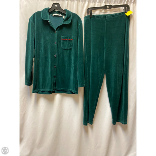 Pajamas 2pc By Victorias Secret In Green, Size: M