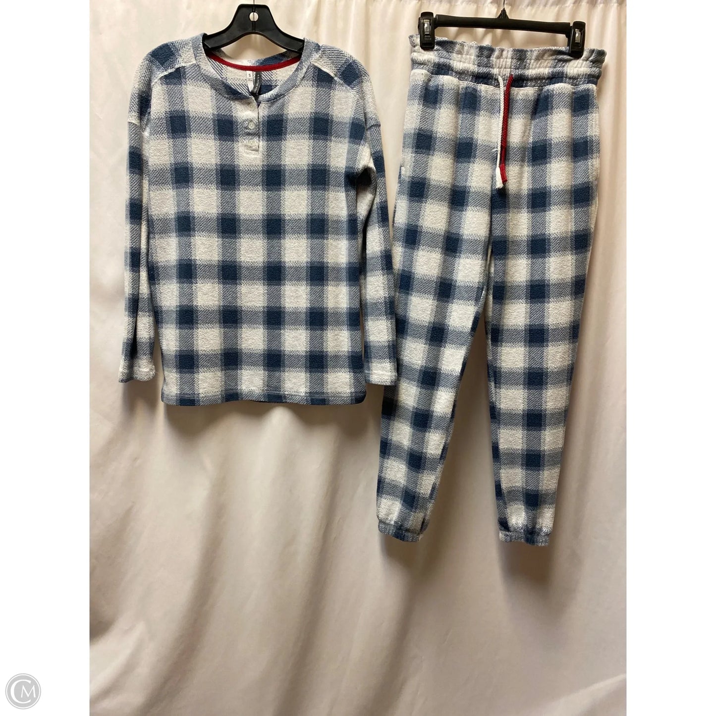 Pajamas 2pc By Jaclyn Smith In Blue, Size: S
