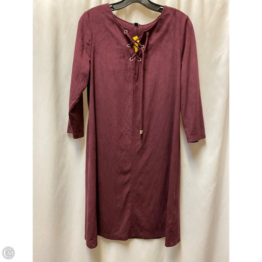 Dress Casual Midi By Tiana B In Purple, Size: L