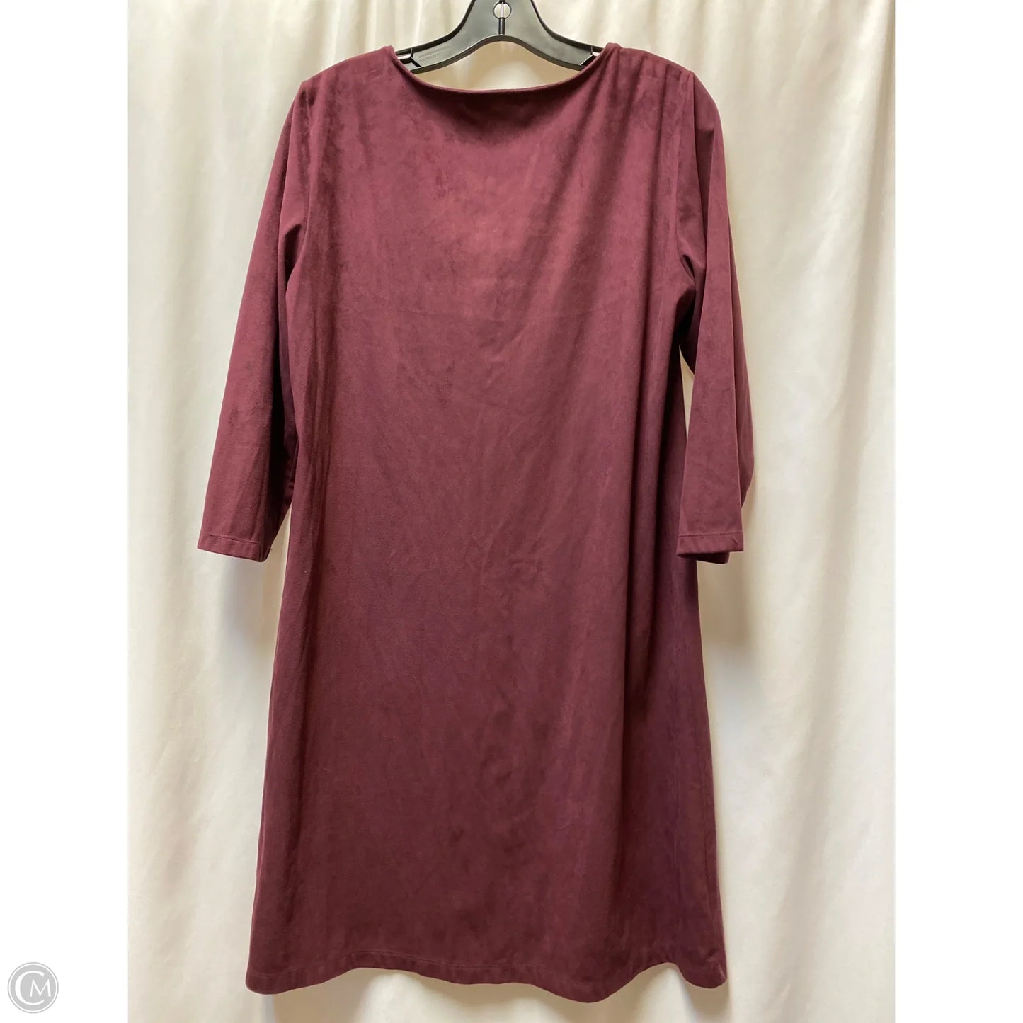 Dress Casual Midi By Tiana B In Purple, Size: L