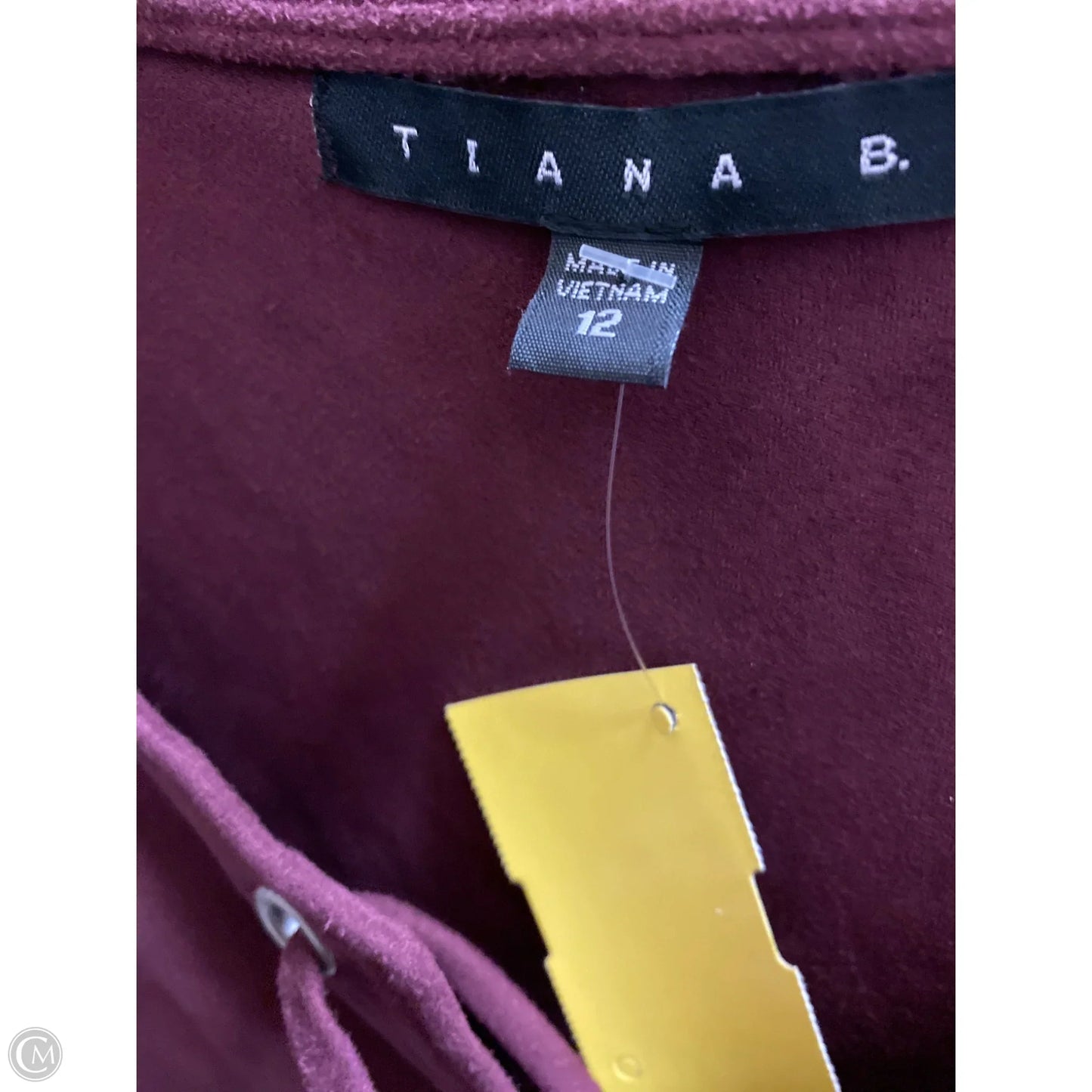 Dress Casual Midi By Tiana B In Purple, Size: L