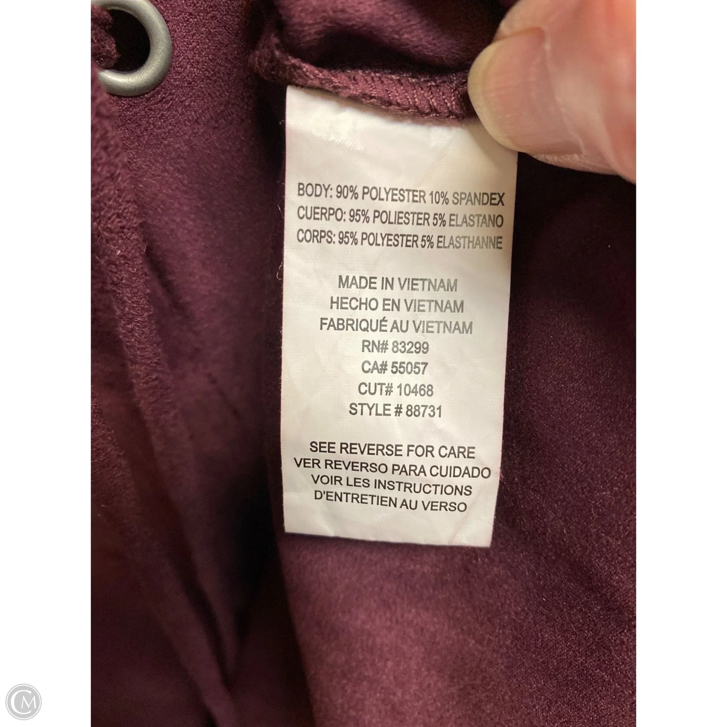 Dress Casual Midi By Tiana B In Purple, Size: L