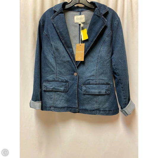 Jacket Denim By Angels In Blue Denim, Size: L