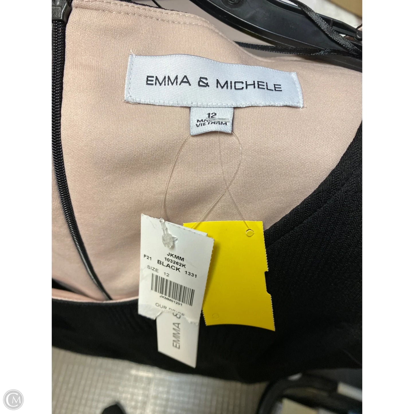 Dress Casual Maxi By Emma And Michele In Black, Size: L