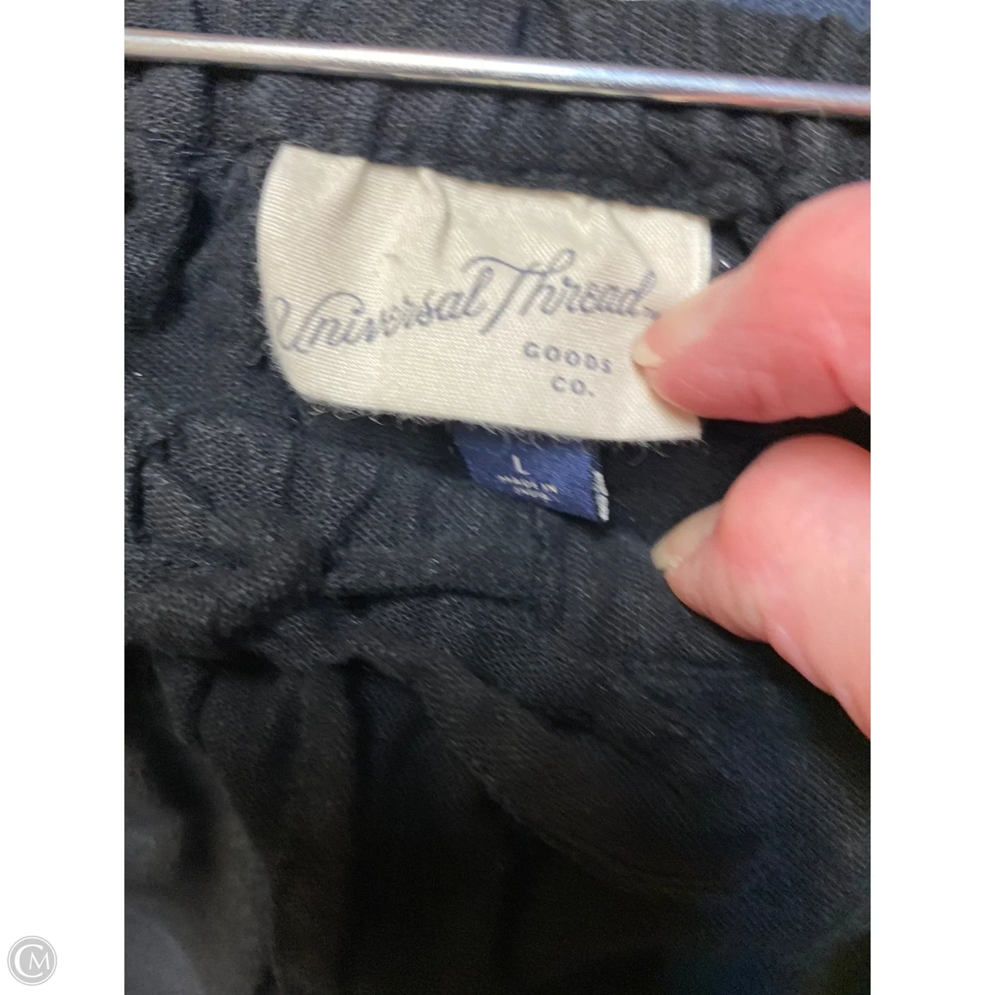 Skirt Maxi By Universal Thread In Black, Size: L