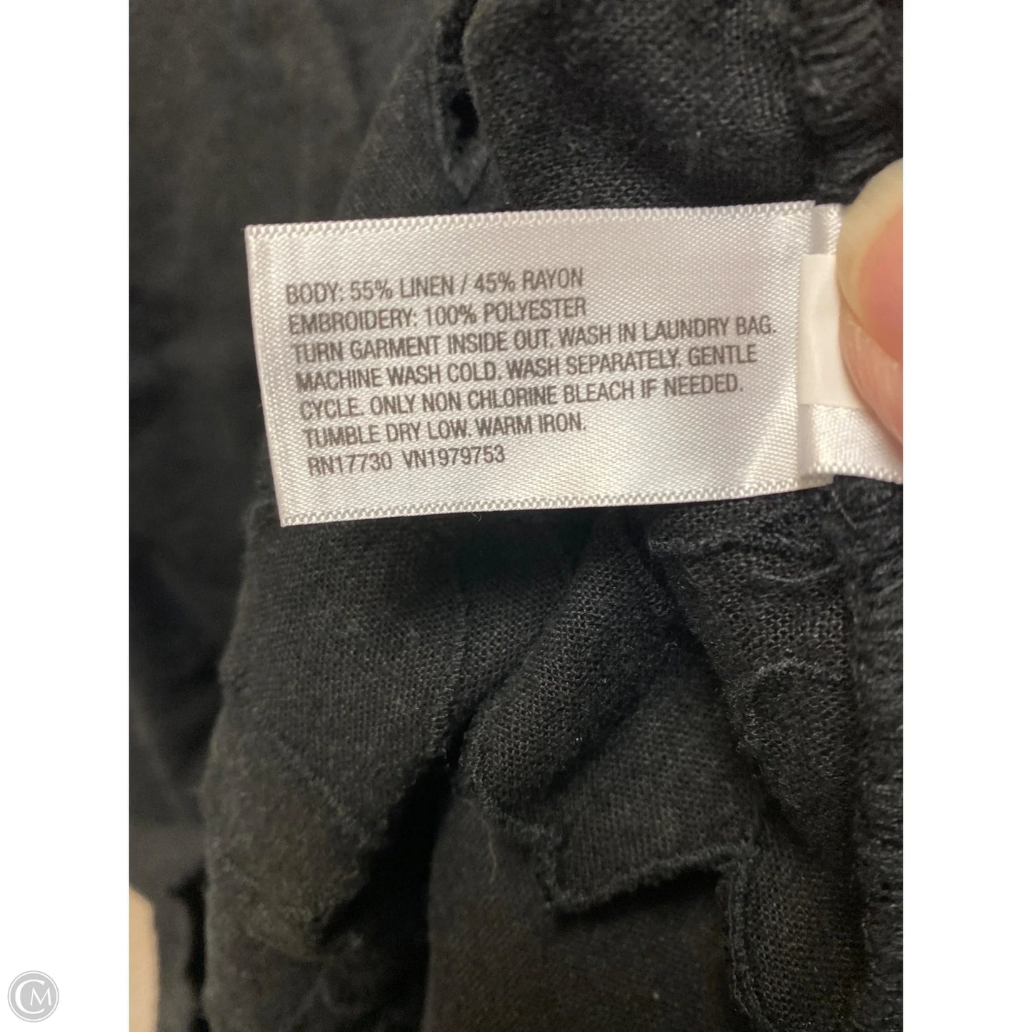 Skirt Maxi By Universal Thread In Black, Size: L